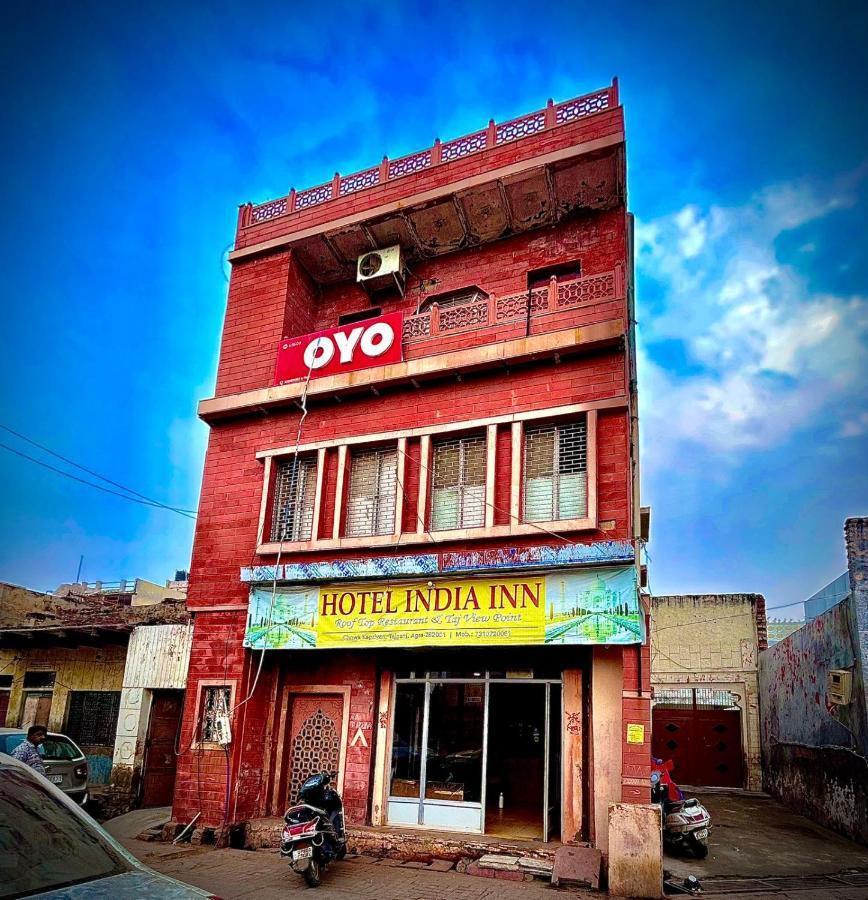 Hotel India Inn Walking Distance From Taj Mahal-- Rooftop Taj Mahal View Agra  Exterior foto