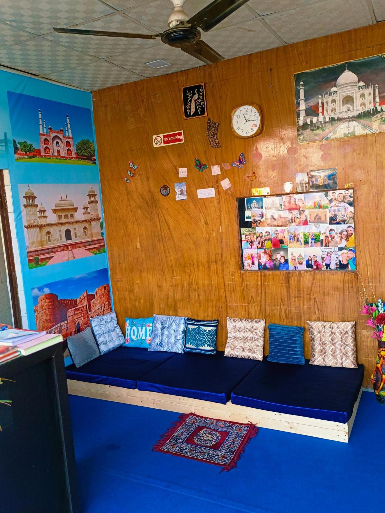 Hotel India Inn Walking Distance From Taj Mahal-- Rooftop Taj Mahal View Agra  Exterior foto